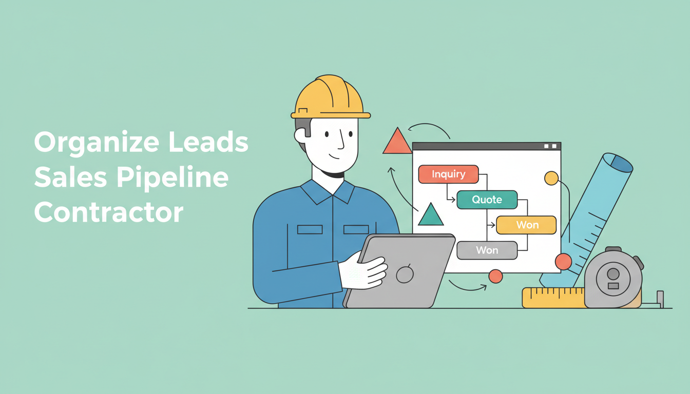 Lead Tracking System for Contractors: Win More Bids | SupaBook Blog